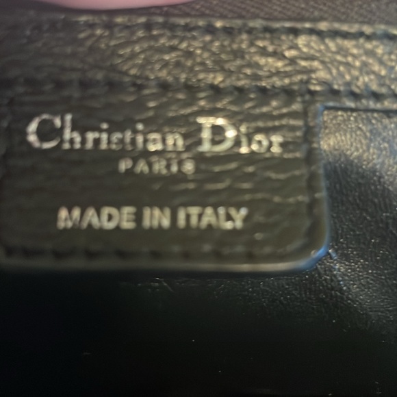 CHRISTIAN DIOR Authentic Black Large Frame Pocket Satchel Bag - Picture 11 of 12